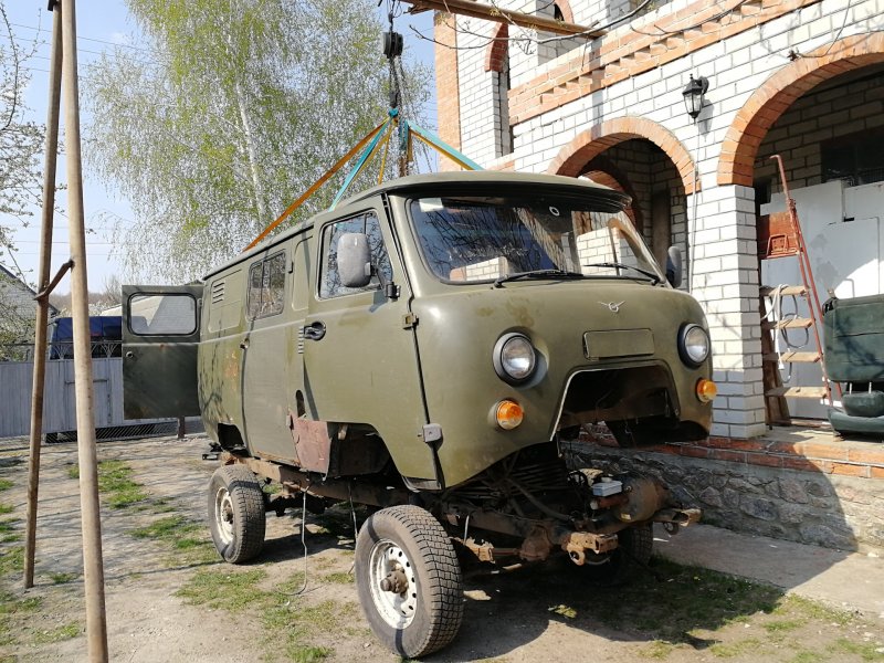 Рама УАЗ 6х6