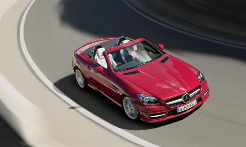 Мерседес спорткар SLK