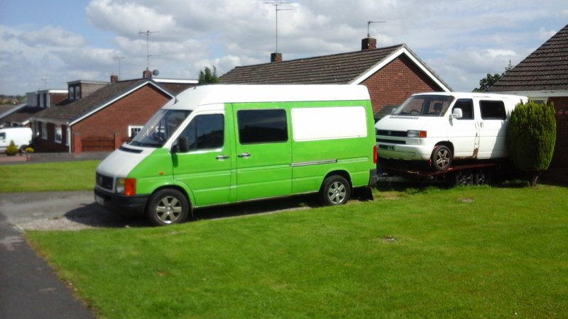 Volkswagen lt зеленый