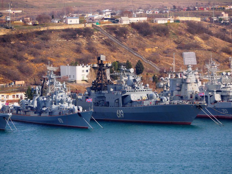 Североморск большой противолодочный корабль