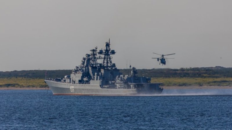 Североморск большой противолодочный корабль