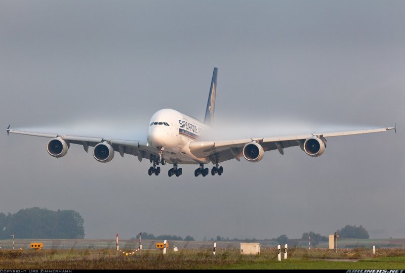 Аэробус а380 800 взлет