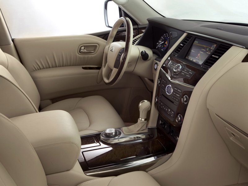 Инфинити джип qx80 салон