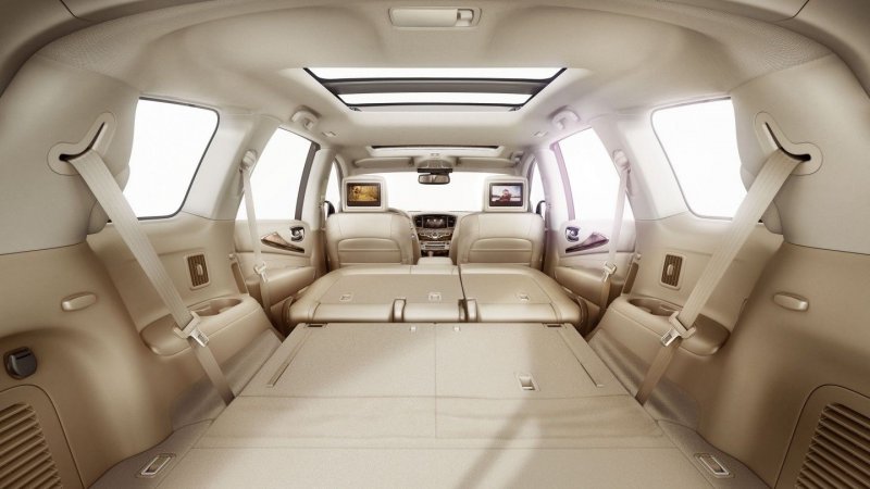 Infiniti qx60 салон