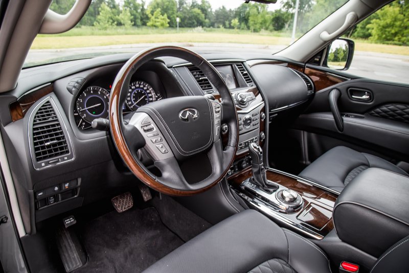 Инфинити qx60 салон белый