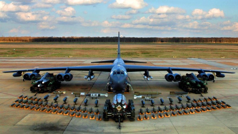 Boeing b-52h Stratofortress ВВС США