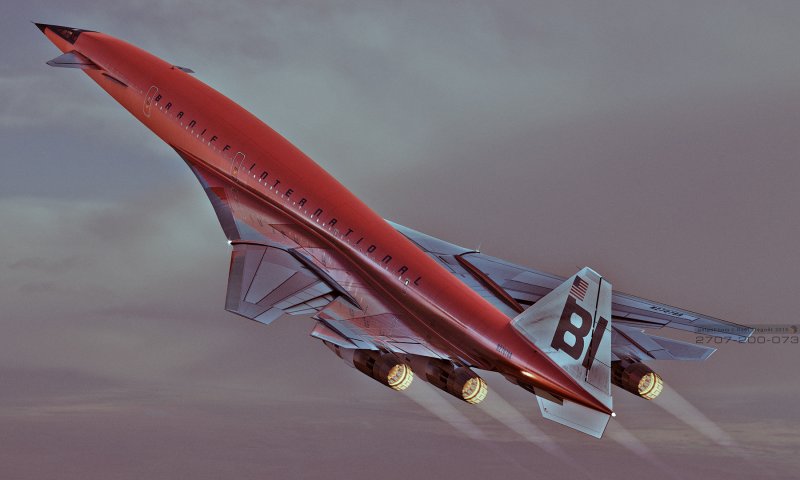 Конкорд сверхзвуковой самолёт ту 144