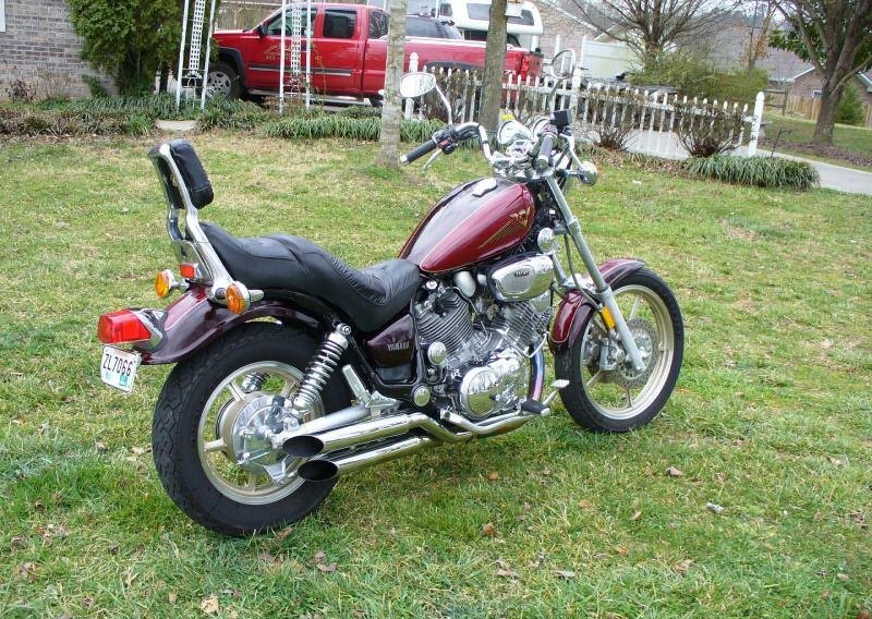 Yamaha Virago 1100 белый