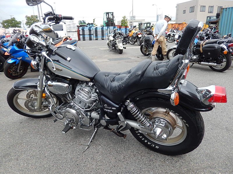 Yamaha Virago 1100 желтый
