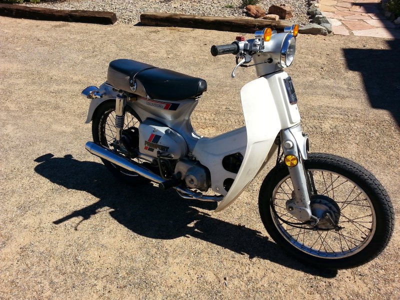 Хонда c70
