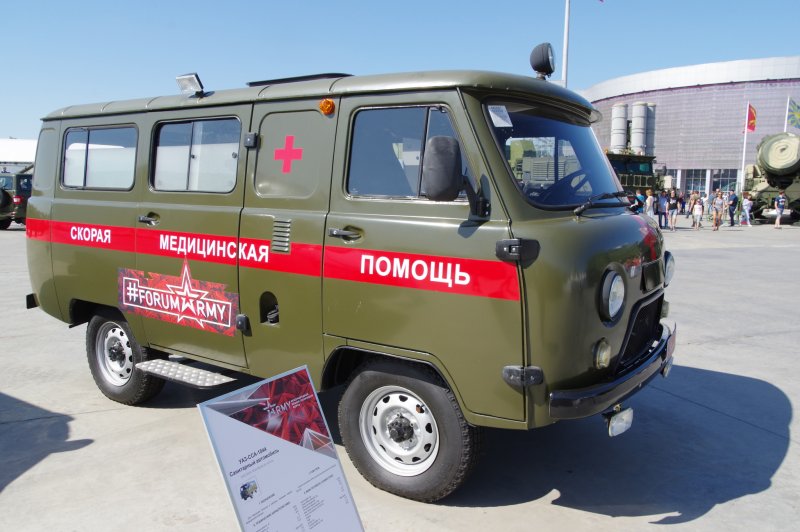 УАЗ 452 санитарка военный