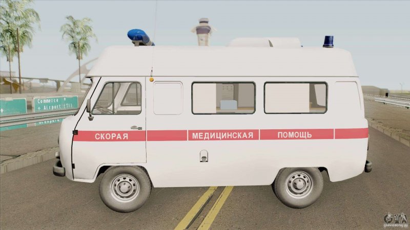 УАЗ 3962 скорая
