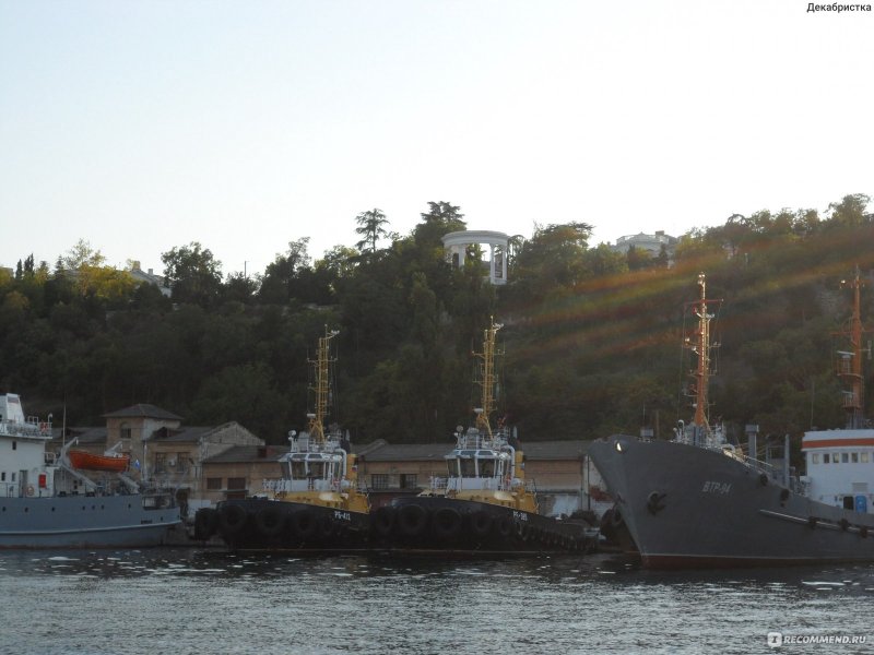 Морская прогулка по бухтам Севастополя