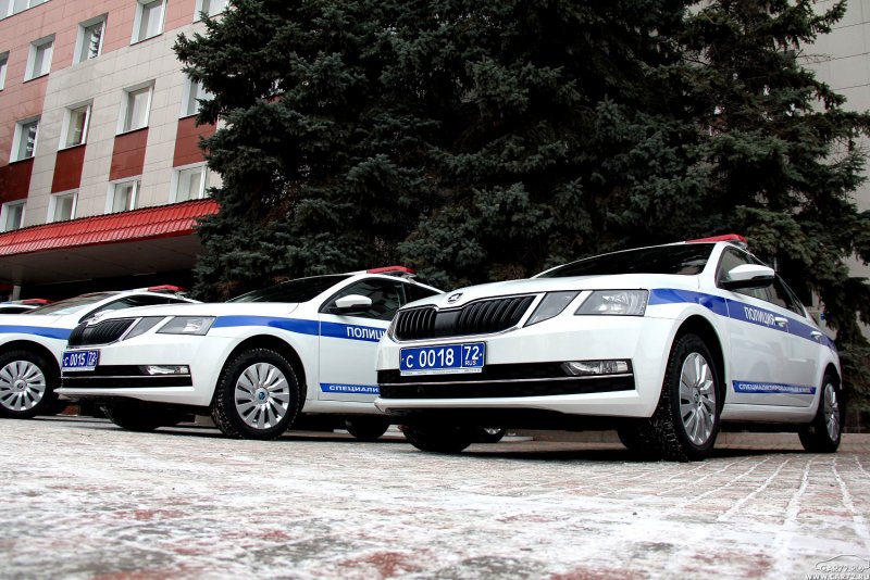 Шкода Октавия патрульная