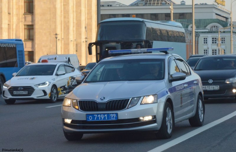 Škoda Octavia Полицейская