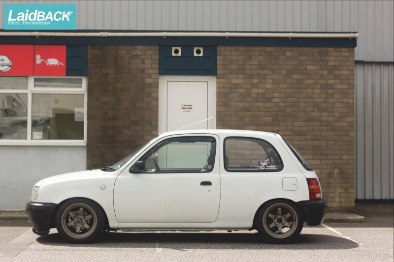 Nissan March k11 stance