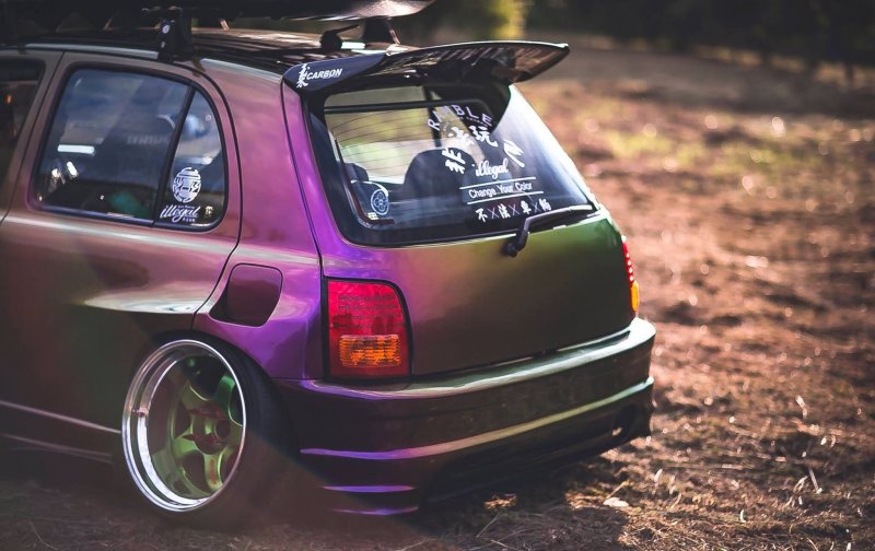 Nissan Micra k11 stance