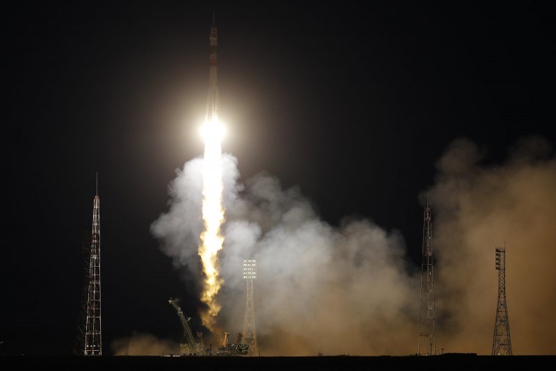 Ракета Российская в космосе Союз