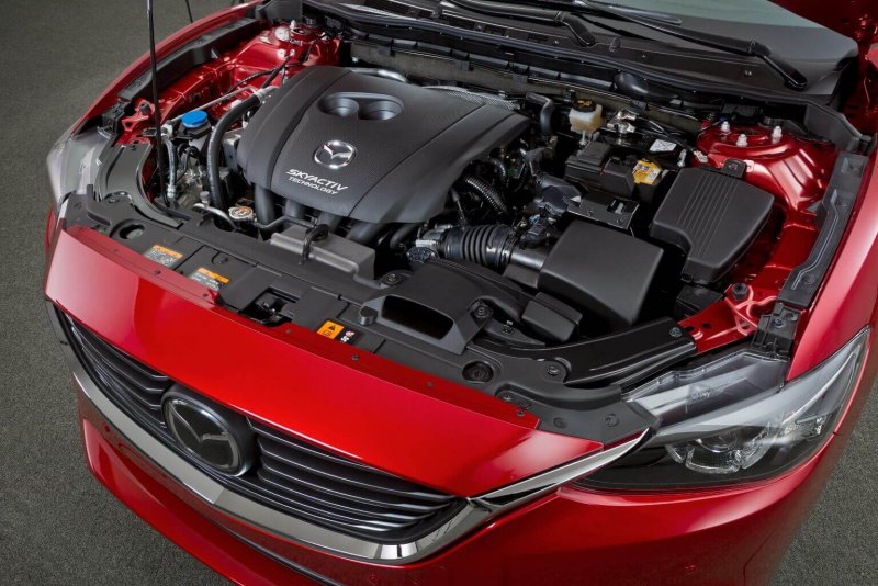 Mazda 6 2015 под капотом
