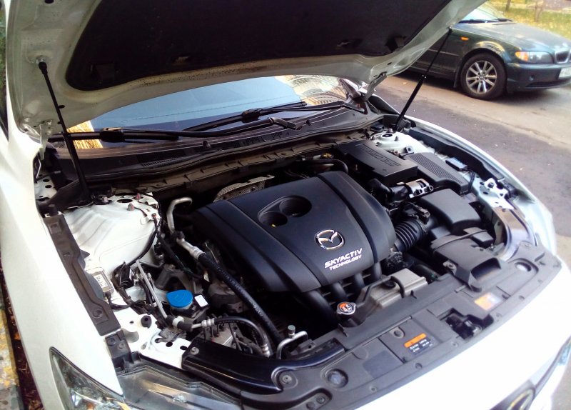 Под капотом Mazda 6 2014