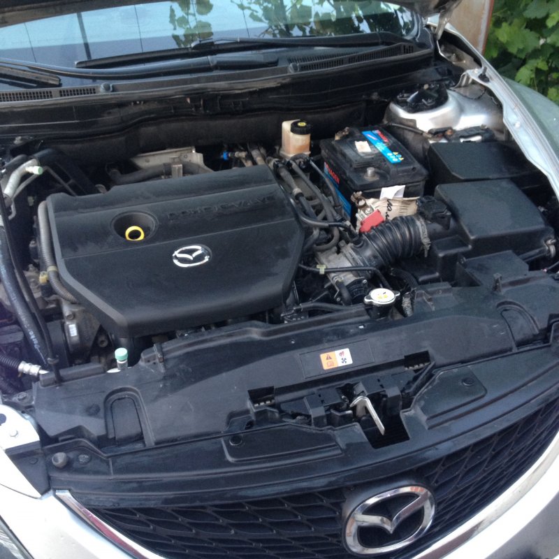 Mazda 6 GH под капотом