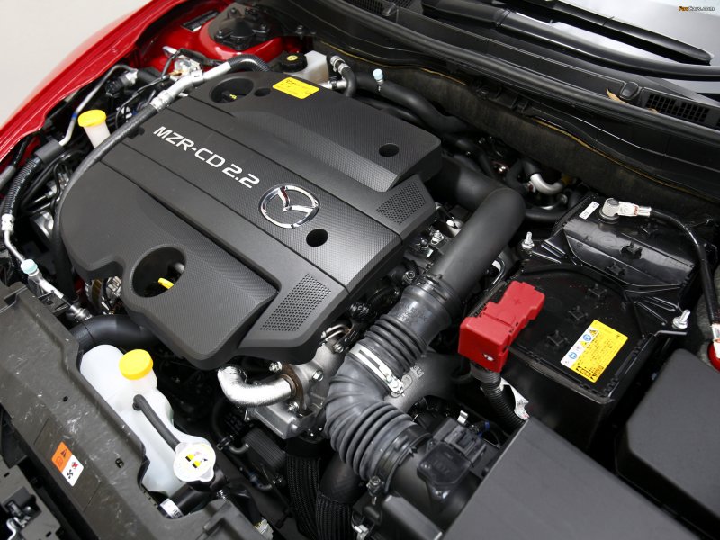 Mazda 6 2007 под капотом