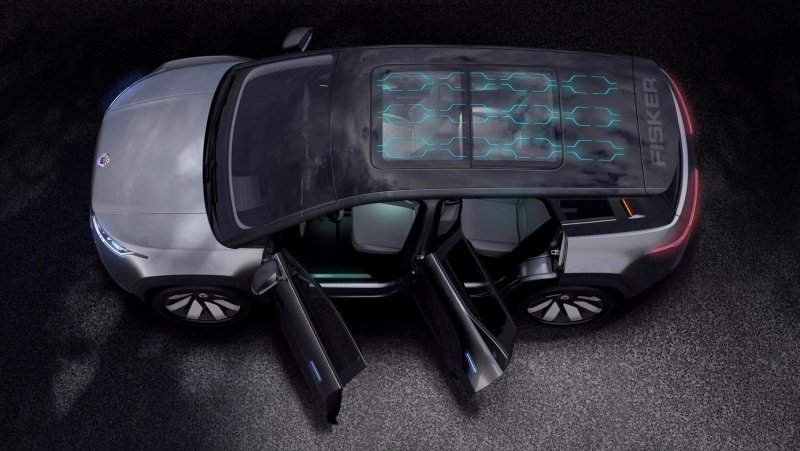 Fisker Ocean электромобиль