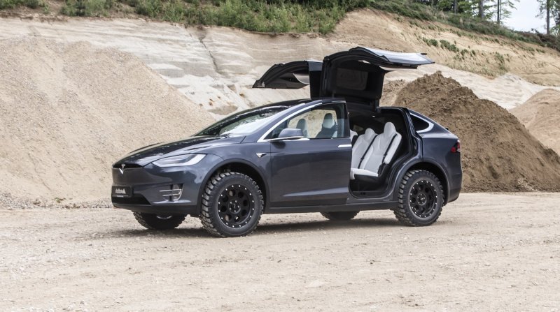 Tesla model джип