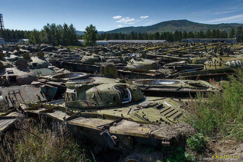 Кладбище танков Украина