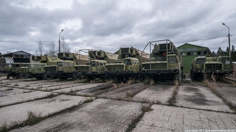 Кладбище техники в Эритрее