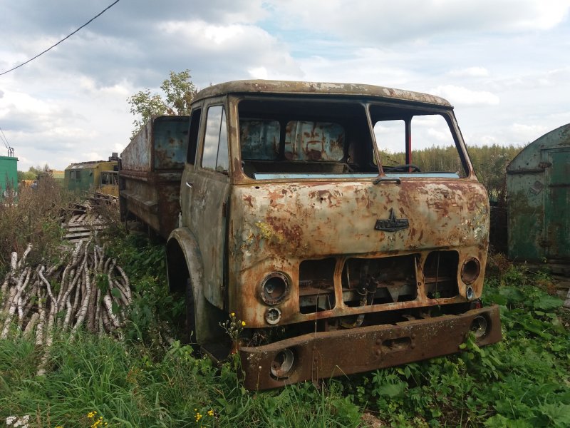 Заброшенная Советская техника