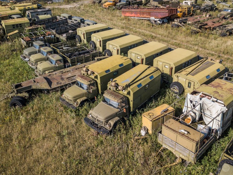 Заброшенная Военная техника