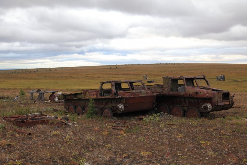 Заброшенная Военная техника Красноярский край