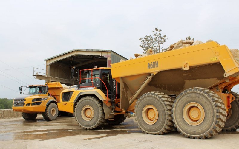 Volvo a60h Dumper