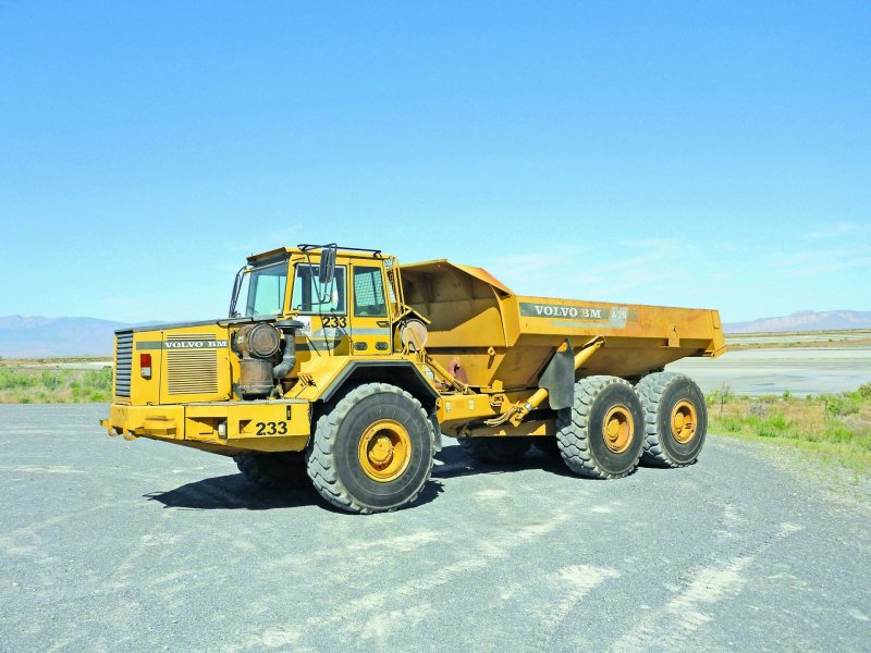 Самосвалы Volvo a35