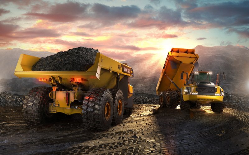 Самосвал Volvo a60h