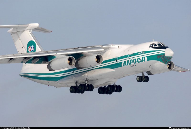 Самолет ил 76 АЛРОСА