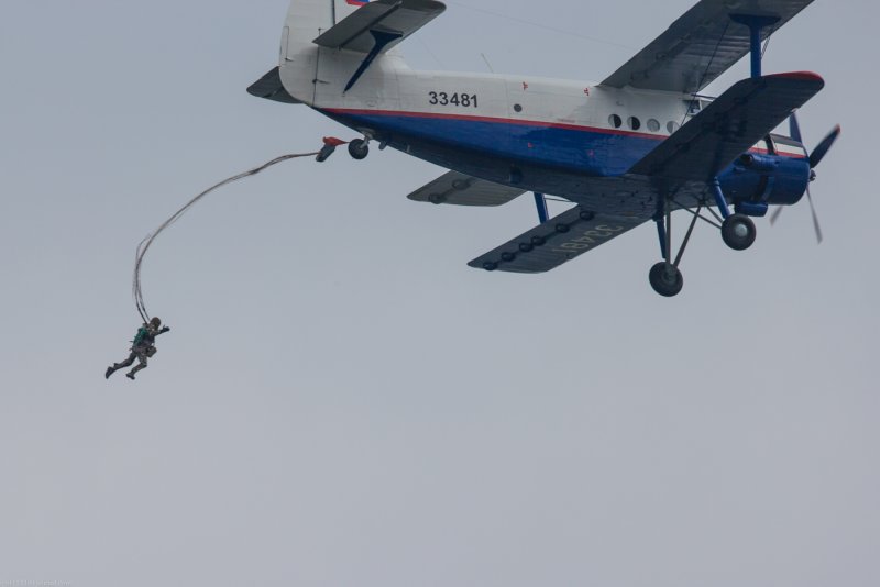 Десантирование БМД С ил 76