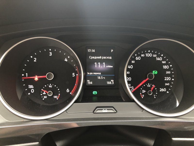 Volkswagen Tiguan приборная панель