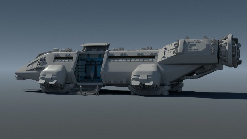 Space Engineers десантный корабль