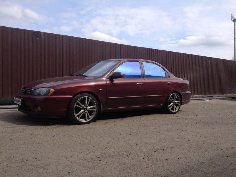 Kia Spectra на 17 дисках