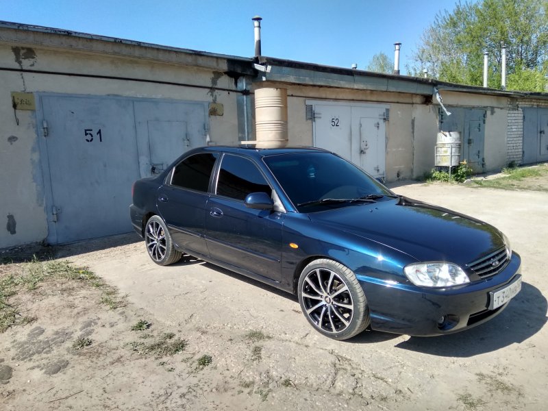 Kia Spectra 2007 на 16 дисках