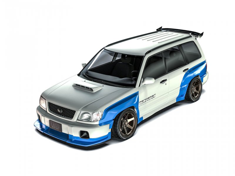 Subaru Forester sf5 камуфляж