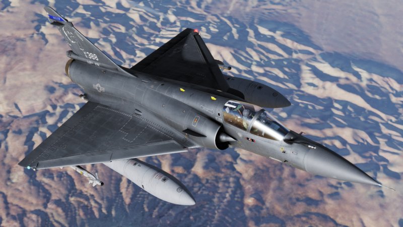 Истребитель Mirage 2000 ВВС Франции