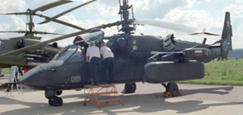 Ка-52 Аллигатор Заводская ливрея