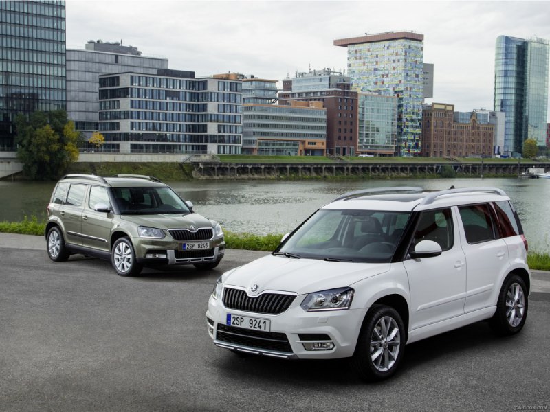 Skoda Yeti 2015 Red