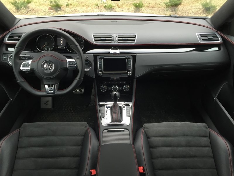 VW Passat b6 салон сзади