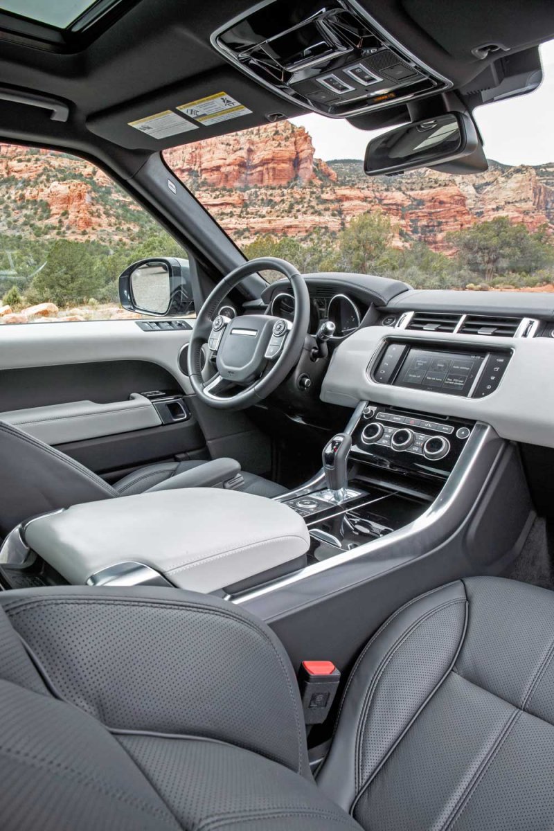Range Rover 2016 салон