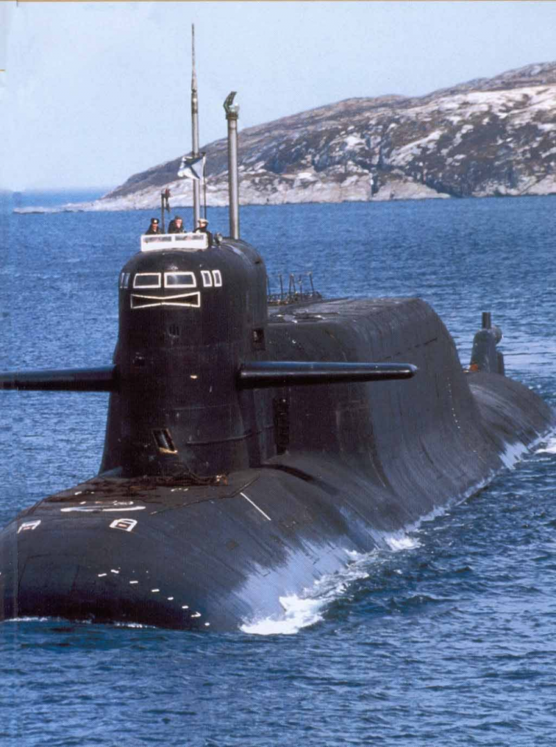 Атомная подводная лодка Александр Невский Графика