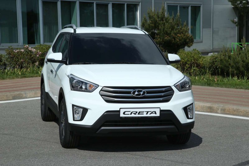 Hyundai Creta 2021 белая